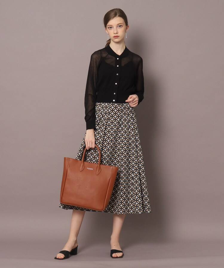 シアーニットブルゾン