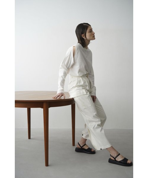 H/W BACK SLIT CARGO PANTS 