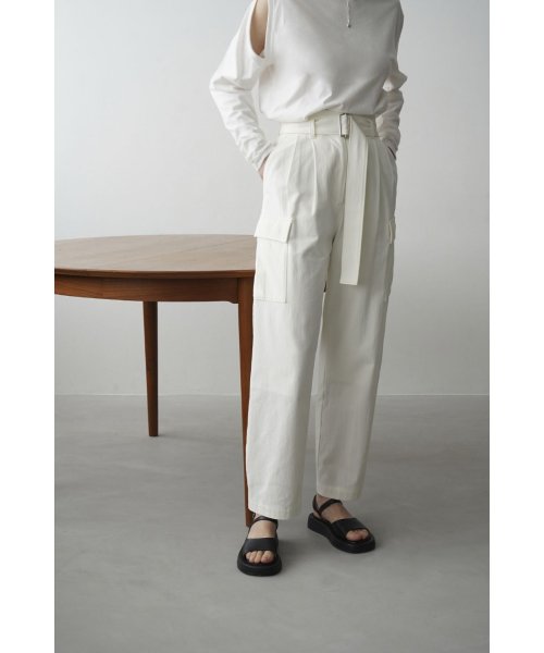 H/W BACK SLIT CARGO PANTS 