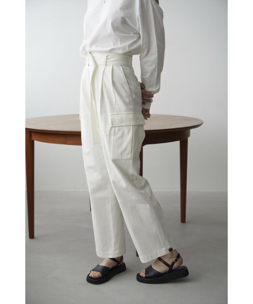 H/W BACK SLIT CARGO PANTS 