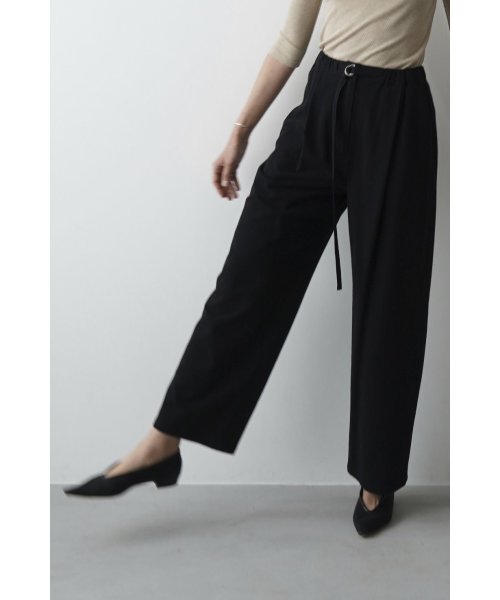 CLANE(クラネ)/BELTED LOOSE STRAIGHT PANTS/img04