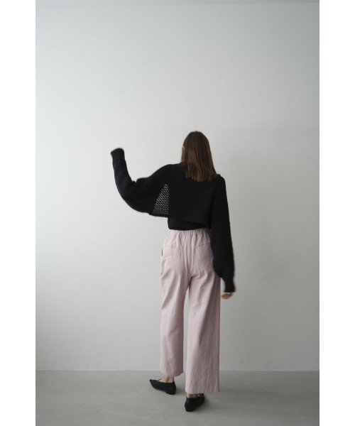 CLANE(クラネ)/BELTED LOOSE STRAIGHT PANTS/img17