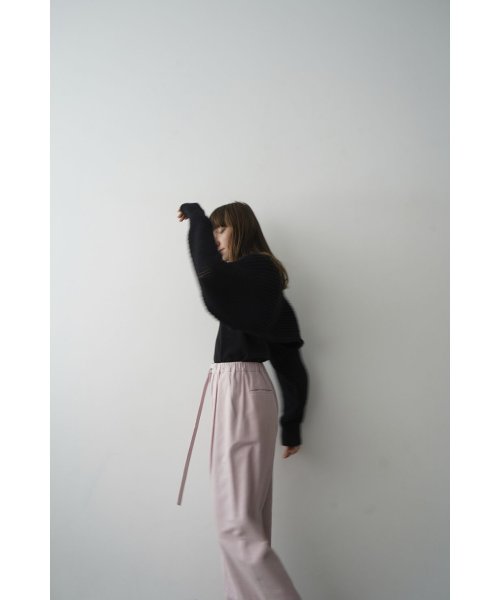 CLANE(クラネ)/BELTED LOOSE STRAIGHT PANTS/img18