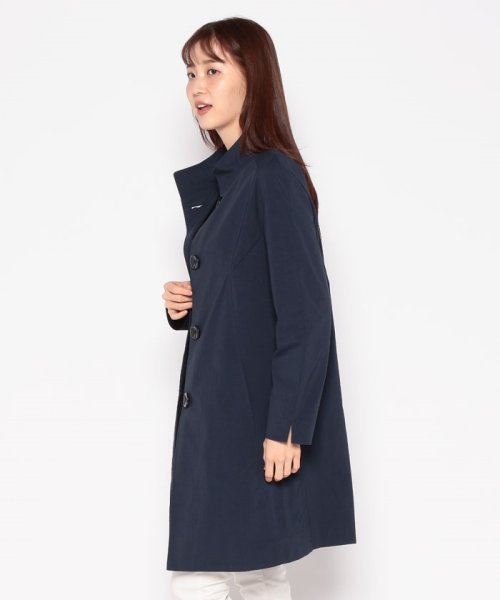 スタンドカラーコート 