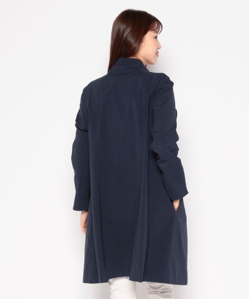 スタンドカラーコート 