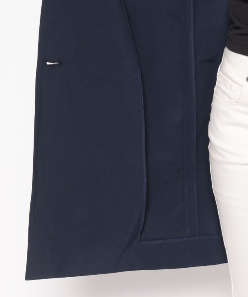 スタンドカラーコート 