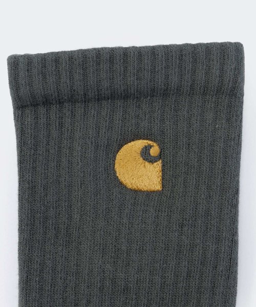 Carhartt(カーハート)/カーハート Carhartt I029421 靴下 メンズ レディース WIP チェイスソックス シンプル ブランドロゴ フリーサイズ CHASE SOCKS /img10