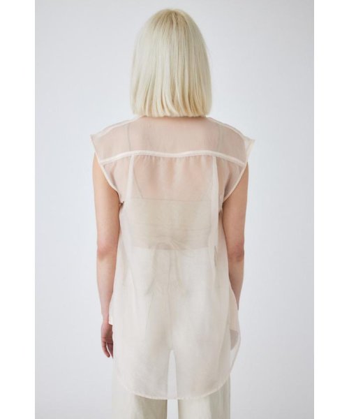 moussy(マウジー)/TIED SLEEVE SEE－THROUGH シャツ/img35