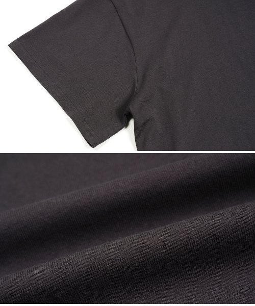 JIGGYS SHOP(ジギーズショップ)/USAコットン ヘンリーネック Tシャツ / Tシャツ メンズ ティーシャツ 半袖 カットソー トップス ビッグシルエット オーバーサイズ ゆったり/img15