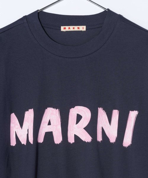 MARNI(マルニ)/マルニ MARNI THJET49EPH USCS11 Tシャツ レディース 半袖 カットソー クルーネック オーバーサイズ レタリングプリント/img04