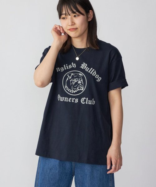 SHIPS MEN(シップス　メン)/*【SHIPS別注】RUSSELL ATHLETIC: OLD ENGLISH プリント Tシャツ/img38