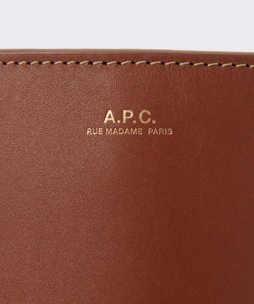 A.P.C.(アーペーセー)/APC アーペーセー A.P.C. PXAWV F61554 ショルダーバッグ レディース バック 肩掛け レザー プレゼント キレカジ 無地 シンプル オシャ/img08