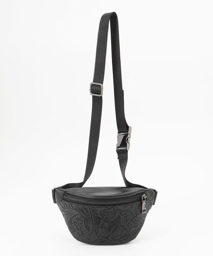 GRACE CONTINENTAL ウエストバッグ　牛革　ボディバッグ GRACE CONTINENTAL 【期間限定10％OFF】 0423182608,Waist Pouch