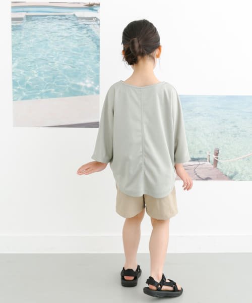 URBAN RESEARCH DOORS（Kids）(アーバンリサーチドアーズ（キッズ）)/『親子リンク』add fabrics ドルマンTシャツ(KIDS)/img04