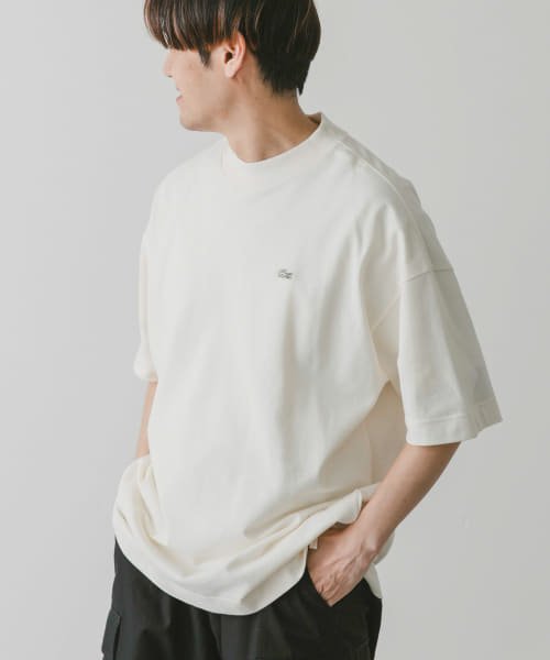 URBAN RESEARCH DOORS(アーバンリサーチドアーズ)/『別注』LACOSTE for DOORS　20th mossstitch mockT－shirts/img02