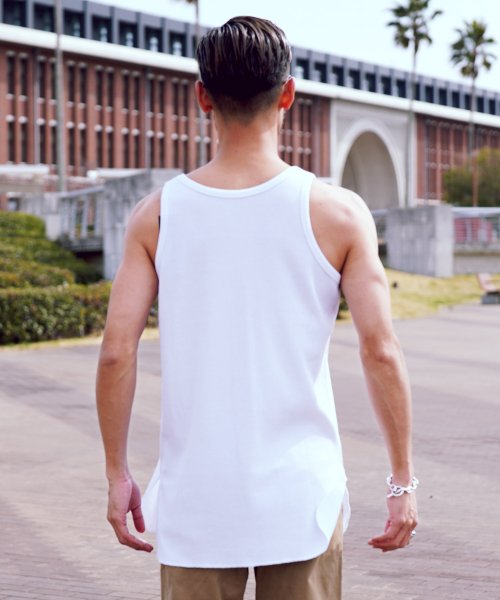 セール】ロングワッフルマルチタイプ ロング丈 Tシャツ メンズ おしゃれ ティーシャツ 半袖 長袖 タンクトップ トップス クルーネック(504607266) ジギーズショップ(JIGGYS SHOP) MAGASEEK トミージーンズリブタンクトップ