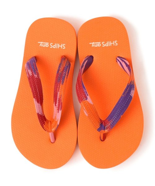 SHIPS any WOMEN(シップス　エニィ　ウィメン)/【SHIPS any別注】CYAARVO: ナチュラルラバー FLIPFLOP ビーチサンダル〈KIDS〉/img08