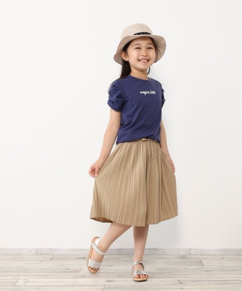 ikka kids(イッカ　キッズ)/LKプリーツガウチョパンツ（120〜160cm）/img04