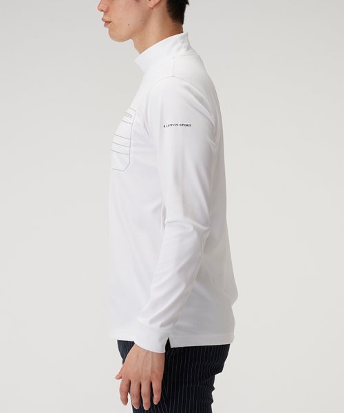 LANVIN SPORT(ランバン スポール)/モックネック長袖シャツ【吸汗/UPF50+】【アウトレット】/img11