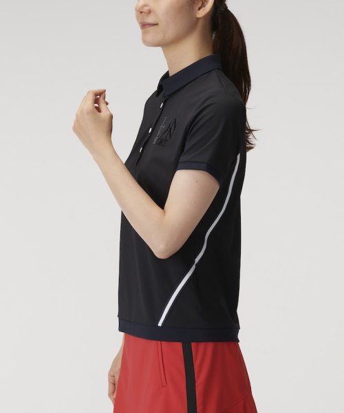 LANVIN SPORT(ランバン スポール)/【25周年】サイドライン半袖シャツ【EXcDRY/吸汗速乾/UV】【アウトレット】/img04