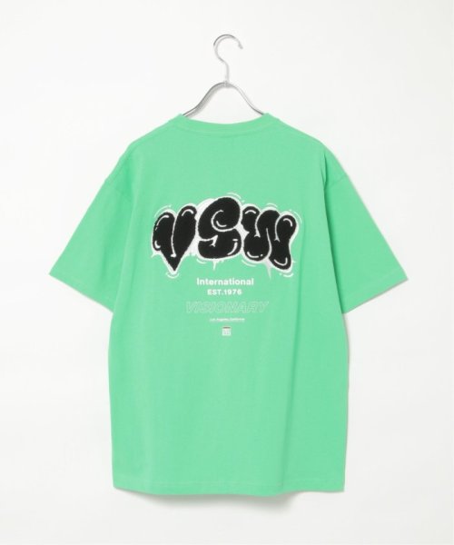 VENCE　EXCHANGE(ヴァンス　エクスチェンジ)/VISION STREET WEAR ヴィジョンストリートウェア サガラ刺繍Tシャツ/img12