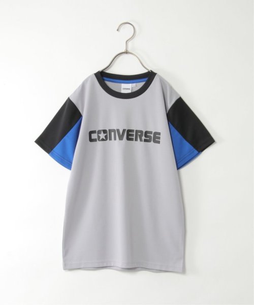 ikka kids(イッカ　キッズ)/【吸水速乾／2点セット】CONVERSE コンバース リンガーセットアップ/img11