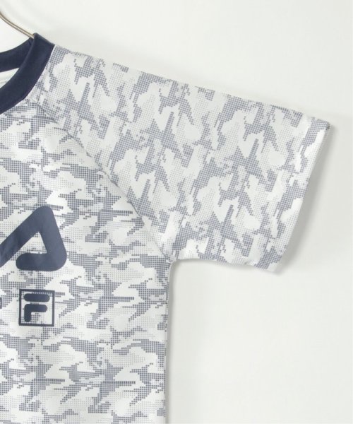 ikka kids(イッカ　キッズ)/【吸水速乾／2点セット】FILA フィラ 総柄セットアップ（130〜160cm）/img09