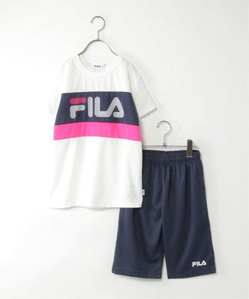 ikka kids(イッカ　キッズ)/【吸水速乾／2点セット】FILA フィラ 速乾セットアップ（130〜160cm）/img16