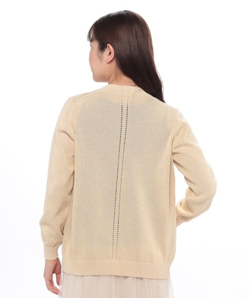 Vネックニットカーディガン 