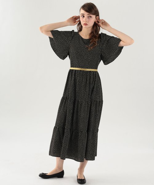 To b. by agnes b. OUTLET(トゥー　ビー　バイ　アニエスベー　アウトレット)/【Outlet】WU28 ROBE プリティリトルフラワードレス/img01