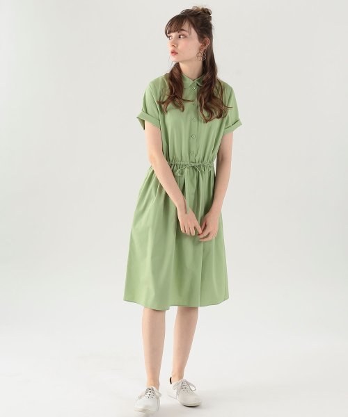 To b. by agnes b. OUTLET(トゥー　ビー　バイ　アニエスベー　アウトレット)/【Outlet】WD98 ROBE ミディシャツドレス/img01