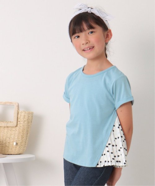 ikka kids(イッカ　キッズ)/ドット柄サイドプリーツTシャツ（120〜160cm）/img06