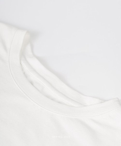 ARGO TOKYO(アルゴトウキョウ)/Basic Long Sleeve White T－shirt 24063 ベーシックロングスリーブホワイトTシャツ　白T　ロングT　レイヤードT　Tシャツ　カ/img07