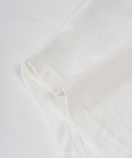 ARGO TOKYO(アルゴトウキョウ)/Basic Long Sleeve White T－shirt 24063 ベーシックロングスリーブホワイトTシャツ　白T　ロングT　レイヤードT　Tシャツ　カ/img09