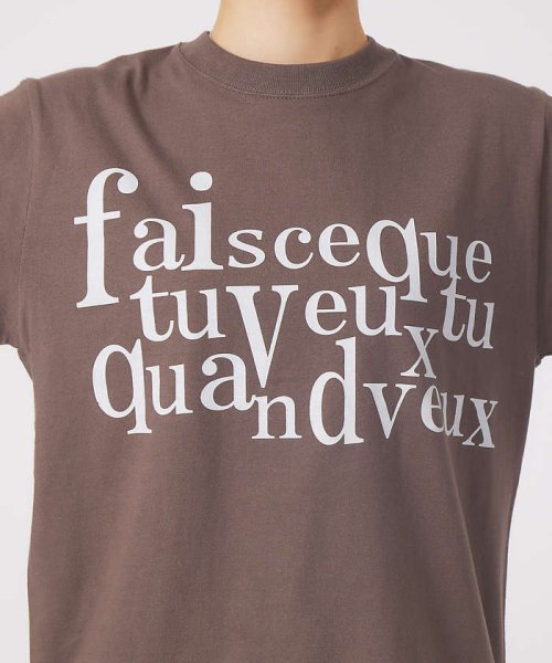qualite(qualite)/フロントロゴTシャツ/img11