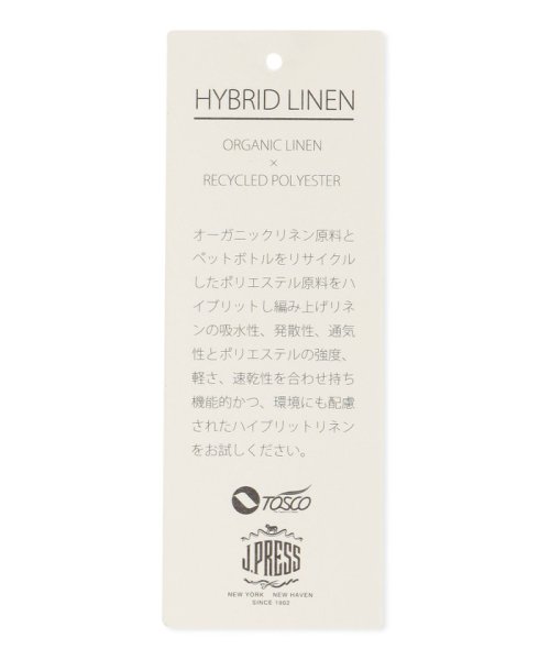 J.PRESS MENS(J．プレス　メンズ)/【HYBRID LINEN】ニットTシャツ/img09