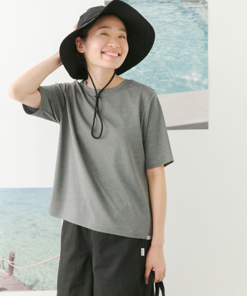 URBAN RESEARCH DOORS(アーバンリサーチドアーズ)/add fabrics コンパクトTシャツ/img18