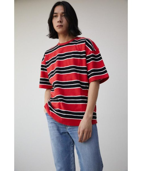 AZUL by moussy(アズールバイマウジー)/GRUNGE BORDER TOPS/img11