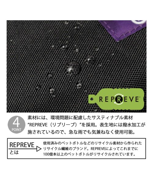 AMS SELECT(エーエムエスセレクト)/GERRY / ジェリー / 撥水加工 リサイクルポリエステル REPREVE マルチポケット 横型 ミニショルダーバッグ / 旅行バッグ/img06