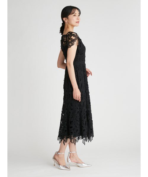 【YUMI KATSURA for CELFORD】リボンレースドレス 予めご了承ください