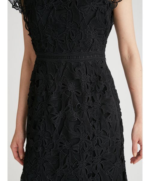 【YUMI KATSURA for CELFORD】リボンレースドレス 予めご了承ください