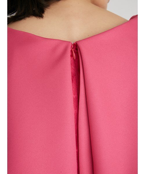 【YUMI KATSURA for CELFORD】ジャガードケープドレス 予めご了承ください