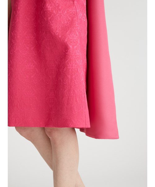 【YUMI KATSURA for CELFORD】ジャガードケープドレス 予めご了承ください