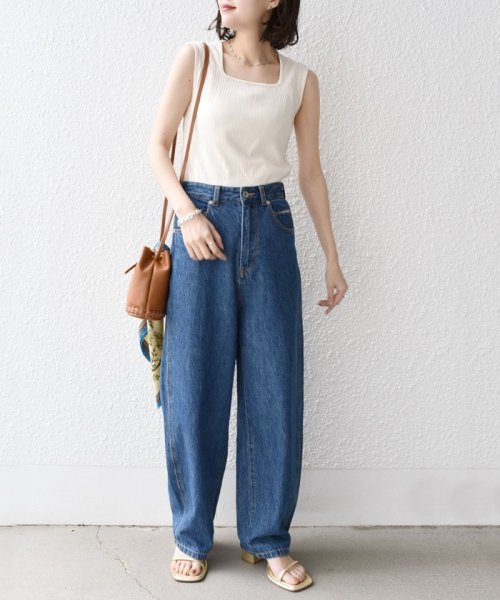 SHIPS WOMEN(シップス　ウィメン)/* 2WAY スクエアネック タンクトップ 24SS ◇/img24