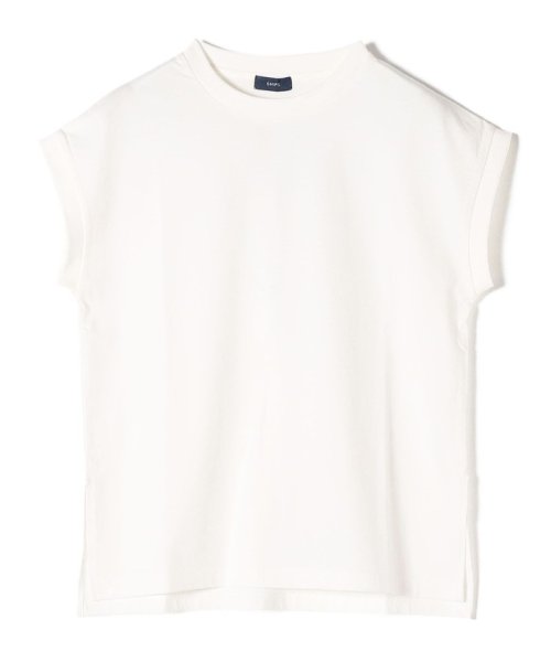 SHIPS WOMEN(シップス　ウィメン)/* オーガニックコットン フレンチスリーブ スリット TEE 24SS ◇/img04