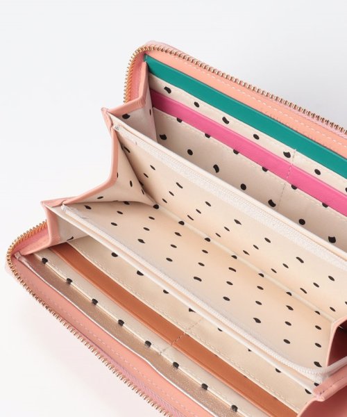 バルーンに乗って ラウンドファスナー長財布 