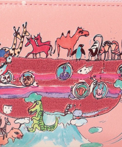 バルーンに乗って ラウンドファスナー長財布 