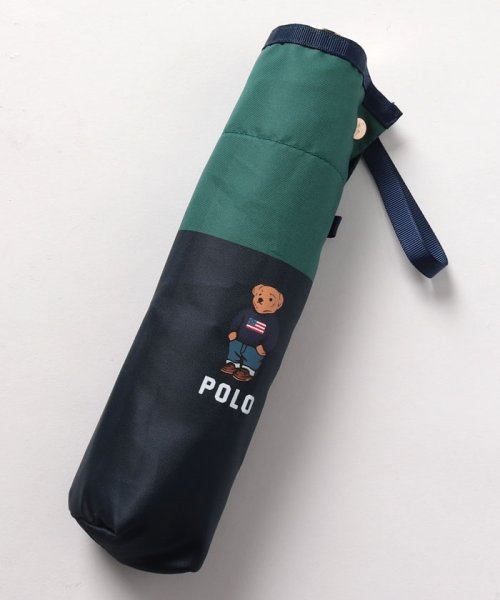 POLO RALPH LAUREN(umbrella)(ポロラルフローレン（傘）)/折りたたみ傘 カラーブロック/img02