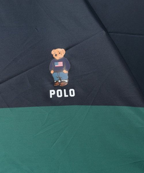 POLO RALPH LAUREN(umbrella)(ポロラルフローレン（傘）)/折りたたみ傘 カラーブロック/img05