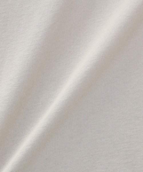 Purple & Yellow(パープル＆イエロー)/ロゴ刺繍＆バックメッセージプリント ワイド半袖Ｔシャツ/img39